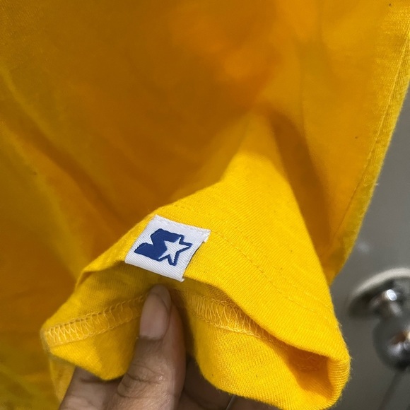 STARTER  packers Women's Yellow Packers Short Sleeve Tee - Picture 6 of 6